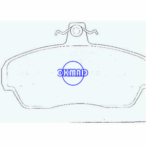 ROVER 800 Hatchback (XS) Pastilla de freno OEM: GBP90325AF FDB771 GDB1083 WVA: 21515, FF771